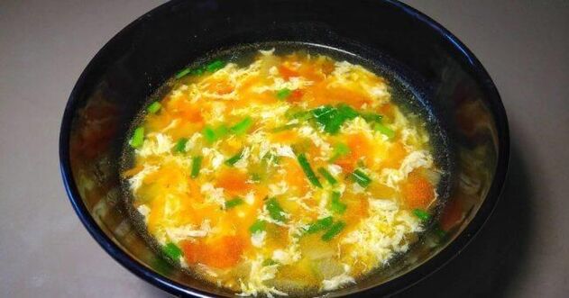 sopa de ovo para gota
