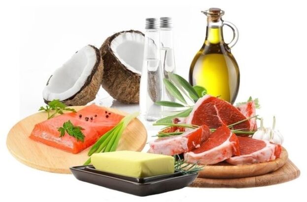 alimentos gordurosos para a dieta cetogênica
