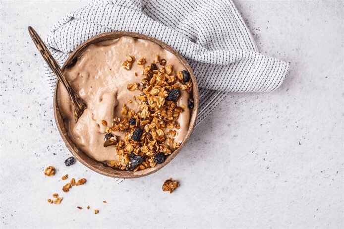 granola em uma dieta saudável