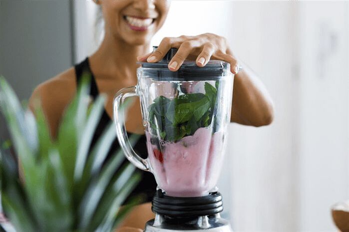 smoothies de nutrição saudável
