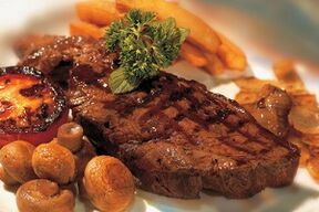 carne para perda de peso em uma dieta cetônica